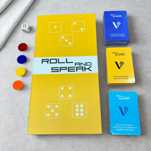 Load image into Gallery viewer, Roll and Speak Card Game
